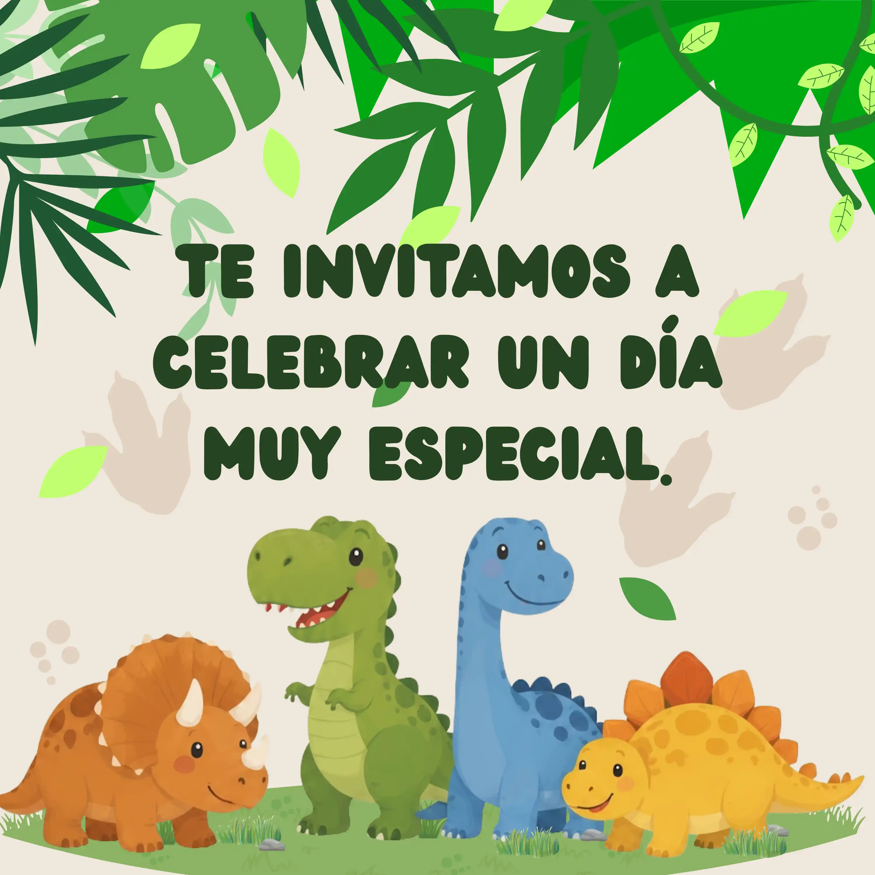 Vista previa del diseño Dinosaurios
