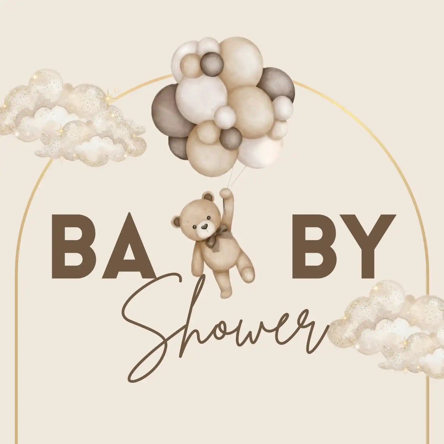 Vista previa del diseño Beige Bear